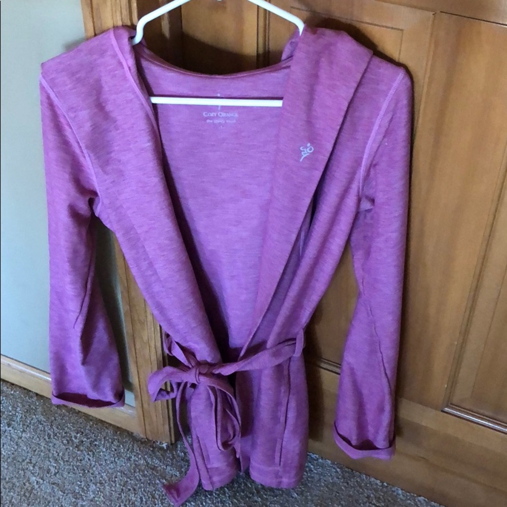 Dri -fit Cozy Orange cardigan